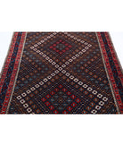 Shiraz 4'6'' X 6'5'' Hand-Knotted Wool Rug 4'6'' x 6'5'' (135 X 193) / Multi / Blue