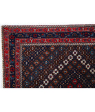 Shiraz 4'6'' X 6'5'' Hand-Knotted Wool Rug 4'6'' x 6'5'' (135 X 193) / Multi / Blue