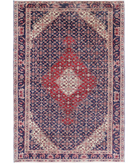 Shirvan 3'11'' X 5'10'' Hand-Knotted Wool Rug 3'11'' x 5'10'' (118 X 175) / Blue / Red