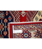 Shirvan 3'3'' X 10'3'' Hand-Knotted Wool Rug 3'3'' x 10'3'' (98 X 308) / Red / Ivory