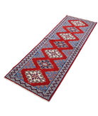 Shirvan 2'1'' X 5'11'' Hand-Knotted Wool Rug 2'1'' x 5'11'' (63 X 178) / Red / Blue