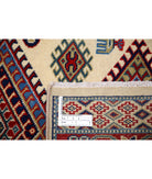 Shirvan 2'1'' X 6'1'' Hand-Knotted Wool Rug 2'1'' x 6'1'' (63 X 183) / Ivory / Red