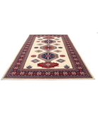Shirvan 7'0'' X 9'10'' Hand-Knotted Wool Rug 7'0'' x 9'10'' (210 X 295) / Ivory / Red