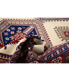 Shirvan 7'0'' X 9'10'' Hand-Knotted Wool Rug 7'0'' x 9'10'' (210 X 295) / Ivory / Red