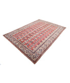 Shirvan 6'3'' X 8'9'' Hand-Knotted Wool Rug 6'3'' x 8'9'' (188 X 263) / Rust / Ivory