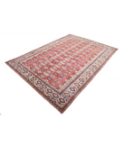 Shirvan 6'3'' X 8'9'' Hand-Knotted Wool Rug 6'3'' x 8'9'' (188 X 263) / Rust / Ivory
