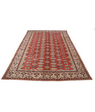 Shirvan 6'3'' X 8'9'' Hand-Knotted Wool Rug 6'3'' x 8'9'' (188 X 263) / Rust / Ivory