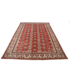 Shirvan 6'3'' X 8'9'' Hand-Knotted Wool Rug 6'3'' x 8'9'' (188 X 263) / Rust / Ivory