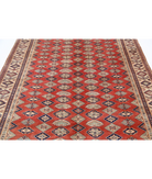 Shirvan 6'3'' X 8'9'' Hand-Knotted Wool Rug 6'3'' x 8'9'' (188 X 263) / Rust / Ivory