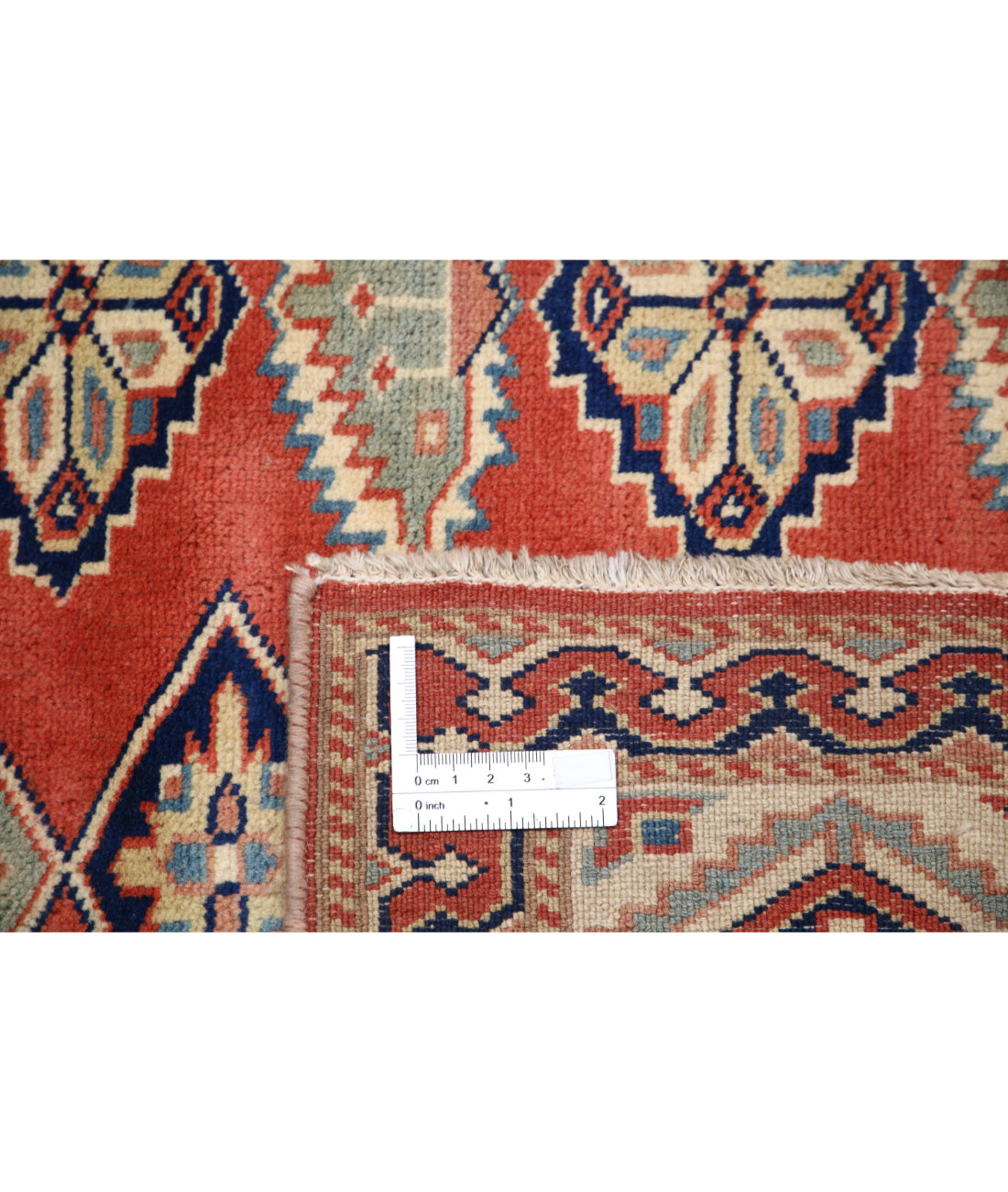 Shirvan 6'3'' X 8'9'' Hand-Knotted Wool Rug 6'3'' x 8'9'' (188 X 263) / Rust / Ivory