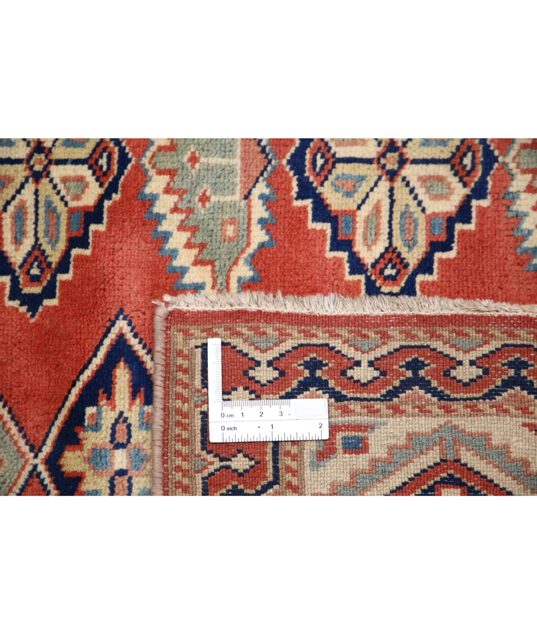 Shirvan 6'3'' X 8'9'' Hand-Knotted Wool Rug 6'3'' x 8'9'' (188 X 263) / Rust / Ivory