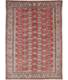 Shirvan 6'3'' X 8'9'' Hand-Knotted Wool Rug 6'3'' x 8'9'' (188 X 263) / Rust / Ivory