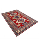 Shirvan 5'3'' X 7'9'' Hand-Knotted Wool Rug 5'3'' x 7'9'' (158 X 233) / Red / Ivory