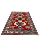 Shirvan 5'3'' X 7'9'' Hand-Knotted Wool Rug 5'3'' x 7'9'' (158 X 233) / Red / Ivory