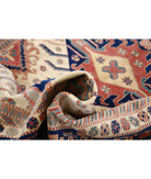 Shirvan 5'3'' X 6'9'' Hand-Knotted Wool Rug 5'3'' x 6'9'' (158 X 203) / Ivory / Blue