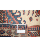 Shirvan 5'3'' X 6'9'' Hand-Knotted Wool Rug 5'3'' x 6'9'' (158 X 203) / Ivory / Blue