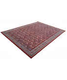 Shirvan 7'5'' X 9'8'' Hand-Knotted Wool Rug 7'5'' x 9'8'' (223 X 290) / Red / Ivory
