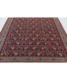 Shirvan 7'5'' X 9'8'' Hand-Knotted Wool Rug 7'5'' x 9'8'' (223 X 290) / Red / Ivory
