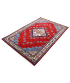 Shirvan 4'2'' X 6'2'' Hand-Knotted Wool Rug 4'2'' x 6'2'' (125 X 185) / Red / Ivory