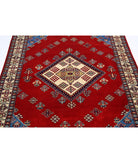 Shirvan 4'2'' X 6'2'' Hand-Knotted Wool Rug 4'2'' x 6'2'' (125 X 185) / Red / Ivory