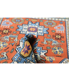 Shirvan 3'7'' X 5'0'' Hand-Knotted Wool Rug 3'7'' x 5'0'' (108 X 150) / Rust / N/A