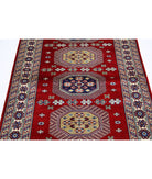 Shirvan 3'1'' X 5'0'' Hand-Knotted Wool Rug 3'1'' x 5'0'' (93 X 150) / Red / Ivory