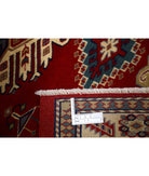 Shirvan 3'2'' X 4'7'' Hand-Knotted Wool Rug 3'2'' x 4'7'' (95 X 138) / Red / Ivory