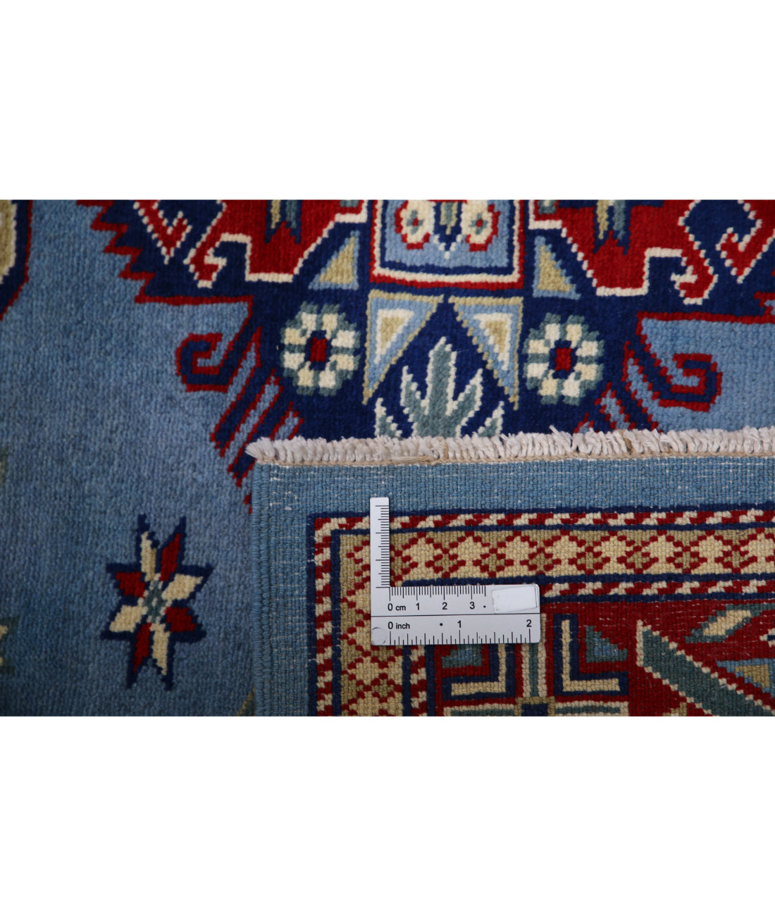 Shirvan 3'1'' X 4'11'' Hand-Knotted Wool Rug 3'1'' x 4'11'' (93 X 148) / Blue / Red