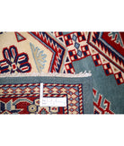 Shirvan 3'4'' X 4'10'' Hand-Knotted Wool Rug 3'4'' x 4'10'' (100 X 145) / Blue / Red