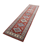 Shirvan 2'8'' X 10'2'' Hand-Knotted Wool Rug 2'8'' x 10'2'' (80 X 305) / Rust / Ivory