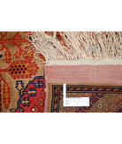 Silk-Tane 4'0'' X 5'3'' Hand-Knotted Wool-Silk Rug 4'0'' x 5'3'' (120 X 158) / Beige / Pink