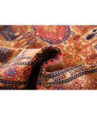 Silk-Tane 4'0'' X 5'3'' Hand-Knotted Wool-Silk Rug 4'0'' x 5'3'' (120 X 158) / Beige / Pink