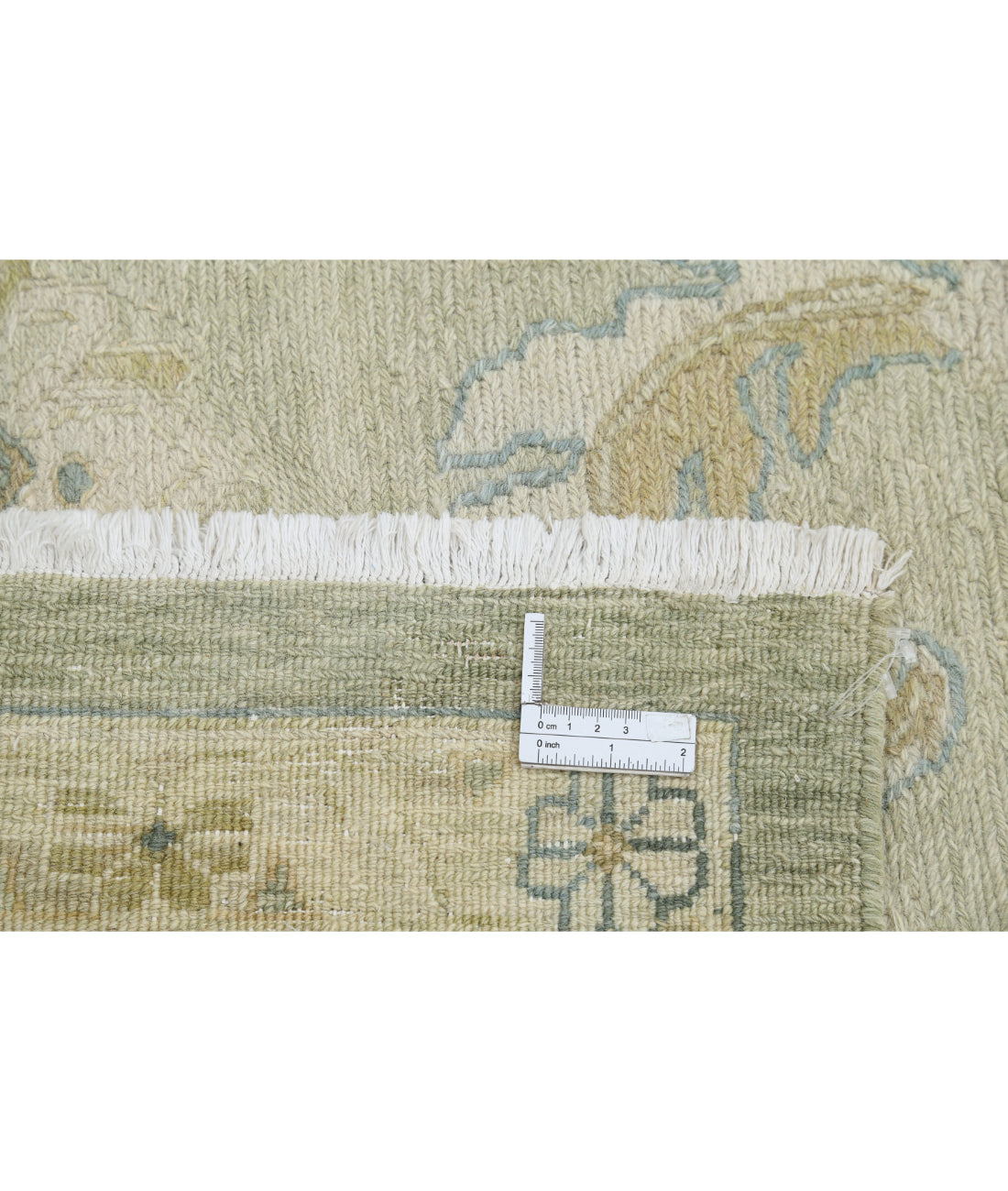 Serenity 8'2'' X 10'11'' Hand-Woven Wool Rug 8'2'' x 10'11'' (245 X 328) / Green / Gold