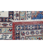 Kazak 13'8'' X 15'7'' Hand-Knotted Wool Rug 13'8'' x 15'7'' (410 X 468) / Red / Blue