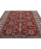 Kazak 8'4'' X 11'8'' Hand-Knotted Wool Rug 8'4'' x 11'8'' (250 X 350) / Red / Ivory