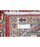 Kazak 6'0'' X 8'7'' Hand-Knotted Wool Rug 6'0'' x 8'7'' (180 X 258) / Red / Ivory