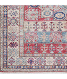 Kazak 4'10'' X 6'3'' Hand-Knotted Wool Rug 4'10'' x 6'3'' (145 X 188) / Red / Ivory