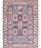 Kazak 4'10'' X 6'7'' Hand-Knotted Wool Rug 4'10'' x 6'7'' (145 X 198) / Multi / Ivory