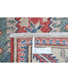 Kazak 2'7'' X 8'10'' Hand-Knotted Wool Rug 2'7'' x 8'10'' (78 X 265) / Peach / Ivory