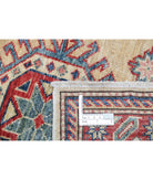 Kazak 2'4'' X 6'9'' Hand-Knotted Wool Rug 2'4'' x 6'9'' (70 X 203) / Gold / Red