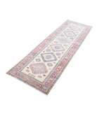 Kazak 2'3'' X 7'4'' Hand-Knotted Wool Rug 2'3'' x 7'4'' (68 X 220) / Gold / Red