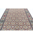 Tabriz 7'10'' X 10'8'' Hand-Knotted Wool Rug 7'10'' x 10'8'' (235 X 320) / Ivory / Green