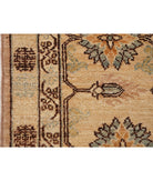 Ziegler 6' 3" X 11' 10" Hand-Knotted Wool Rug 6' 3" X 11' 10" (191 X 361) / Taupe / Ivory