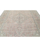 Tabriz 9'4'' X 13'0'' Hand-Knotted Wool Rug 9'4'' x 13'0'' (280 X 390) / Pink / Grey