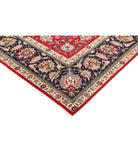 Tabriz 9'9'' X 12'4'' Hand-Knotted Wool Rug 9'9'' x 12'4'' (293 X 370) / Burgundy / Blue