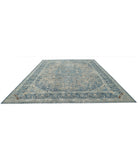 Tabriz 11'1'' X 14'9'' Hand-Knotted Wool Rug 11'1'' x 14'9'' (333 X 443) / Taupe / Blue