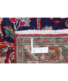 Tabriz 9'11'' X 13'3'' Hand-Knotted Wool Rug 9'11'' x 13'3'' (298 X 398) / Red / Blue