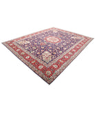 Tabriz 9'10'' X 12'9'' Hand-Knotted Wool Rug 9'10'' x 12'9'' (295 X 383) / Blue / Red