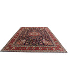 Tabriz 9'10'' X 12'9'' Hand-Knotted Wool Rug 9'10'' x 12'9'' (295 X 383) / Blue / Red