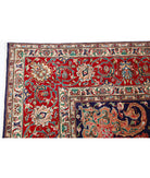 Tabriz 9'10'' X 12'9'' Hand-Knotted Wool Rug 9'10'' x 12'9'' (295 X 383) / Blue / Red